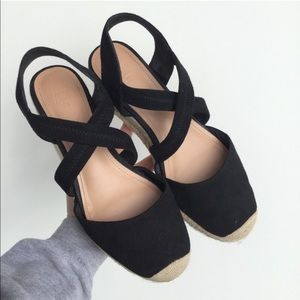 H&M Criss-Cross Wedge Sandles